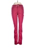 Seven7 Color Block Burgundy Jeans Size 6 - photo 1