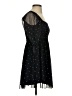 Forever 21 100% Polyester Polka Dots Black Casual Dress Size S - photo 4