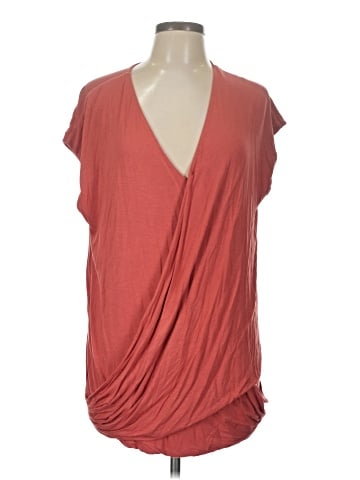 Bordeaux Short Sleeve Top (view 1)