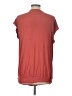 Bordeaux Red Short Sleeve Top Size L - photo 2