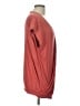 Bordeaux Red Short Sleeve Top Size L - photo 4