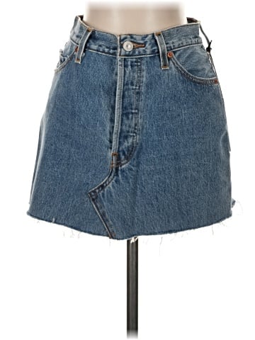 RE/DONE Denim Skirt (view 1)