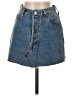 RE/DONE Blue Denim Skirt Size 24 waist - photo 1