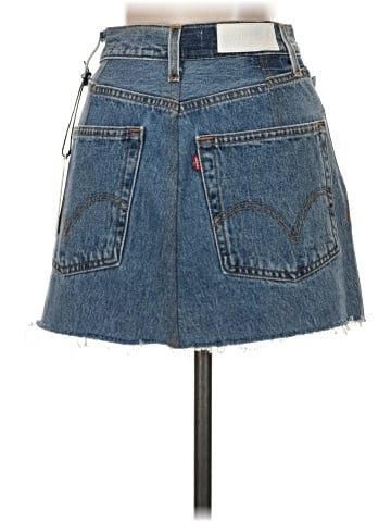 RE/DONE Denim Skirt (view 2)