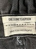 ONE X ONETEASPOON Black Denim Shorts Size 25 waist - photo 3