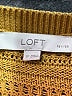 Ann Taylor LOFT 100% Cotton Yellow Pullover Sweater Size S - photo 7
