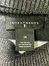 Investments Stripes Gray Turtleneck Sweater Size 1X - photo 7