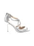 I.Miller Metallic Silver Sandals Size 8 - photo 1