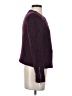 Ann Taylor LOFT Tweed Burgundy Jacket Size 0 - photo 4