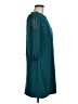 DKNY Solid Teal Casual Dress Size 6 - photo 4