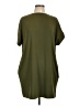 Unbranded Solid Green Casual Dress Size L - photo 1