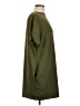 Unbranded Solid Green Casual Dress Size L - photo 4