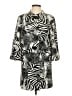 WD.NY Animal Print Ivory Coat Size 4 - photo 1