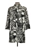 WD.NY Animal Print Ivory Coat Size 4 - photo 2