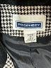 Prophecy Houndstooth Gray Blazer Size 8 - photo 6