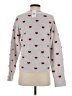 Splendid Hearts Gray Pullover Sweater Size XS - photo 2