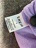 Shein 100% Polyester Purple Sweatshirt Size L - photo 7
