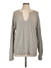 by the River Gray Pullover Sweater Size L - photo 1