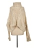 12th Tribe 100% Acrylic Ivory Turtleneck Sweater Size Sm - Med - photo 1