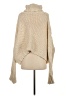 12th Tribe 100% Acrylic Ivory Turtleneck Sweater Size Sm - Med - photo 2