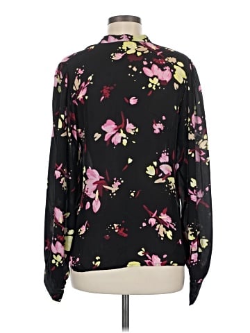 A.L.C. Long Sleeve Silk Top (view 2)