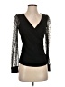 Unbranded Black Long Sleeve Top Size S - photo 1