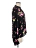 A.L.C. 100% Silk Floral Black Blouse Size 8 - photo 4