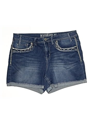 Hydraulic Denim Shorts (view 1)