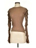 Joie Brown Long Sleeve Top Size XS - photo 1