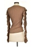Joie Brown Long Sleeve Top Size XS - photo 2
