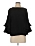 J.Crew Black 3/4 Sleeve Blouse Size 2 - photo 1