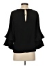 J.Crew Black 3/4 Sleeve Blouse Size 2 - photo 2