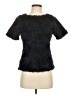 Sara Campbell Black Short Sleeve Top Size S - photo 1