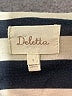 Deletta Stripes Blue Casual Dress Size S - photo 7