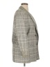Evan Picone Plaid Gray Blazer Size 14 - photo 4