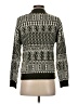 Nancy Yang Houndstooth Black Pullover Sweater Size XS - photo 2