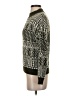 Nancy Yang Houndstooth Black Pullover Sweater Size XS - photo 5