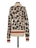 Tularosa Animal Print Tan Pullover Sweater Size S - photo 2