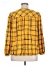 Lane Bryant 100% Rayon Yellow 3/4 Sleeve Blouse Size 16 - photo 2
