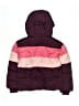 Gap Kids 100% Polyester Color Block Burgundy Snow Jacket Size S (kids) - photo 2