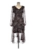 ASTR The Label 100% Polyester Floral Black Cocktail Dress Size M - photo 1