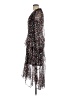 ASTR The Label 100% Polyester Floral Black Cocktail Dress Size M - photo 5