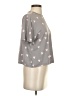 Honeydew Hearts Gray Short Sleeve Turtleneck Size XS - photo 4