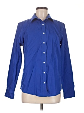 Lands' End Long Sleeve Button Down Shirt