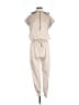 Wishlist 100% Polyester Solid Ivory Jumpsuit Size S - photo 1