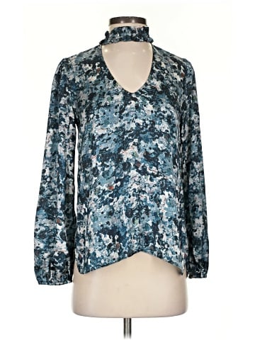 Waverly Grey 3/4 Sleeve Blouse (view 1)