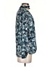 Waverly Grey 100% Polyester Blue 3/4 Sleeve Blouse Size XS - photo 4