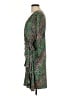 BCBGMAXAZRIA Print Green Casual Dress Size L - photo 5
