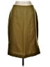 Unbranded 100% Polyester Solid Brown Tan Formal Skirt Size 10 - photo 1