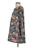 emerald Print Gray Casual Dress Size S - photo 5